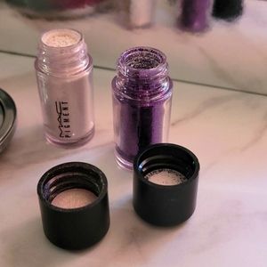MAC Glitter and Pigment set of 2